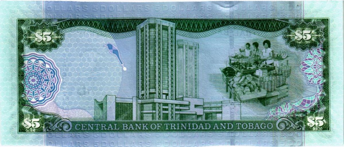 ТРИНИДАД И ТОБАГО 5 ДОЛЛАРОВ 2