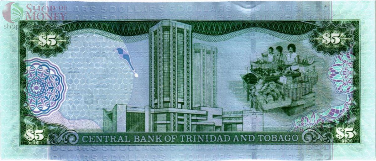 ТРИНИДАД И ТОБАГО 5 ДОЛЛАРОВ 2