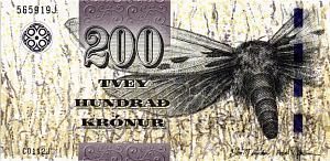 ФАРЕРСКИЕ ОСТРОВА 200 КРОН 1