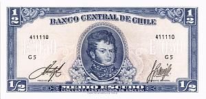 ЧИЛИ 1/2 ЭСКУДО 1