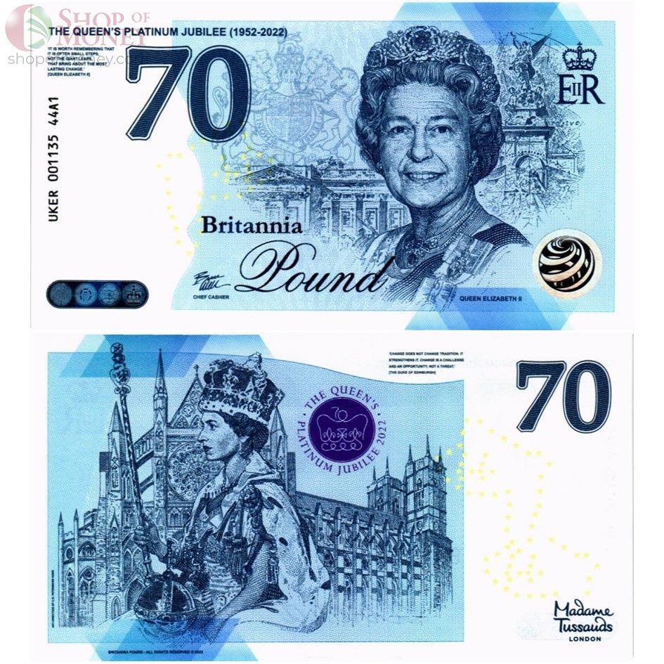 ВЕЛИКОБРИТАНИЯ/АНГЛИЯ НАБОР 1 ФУНТ (СУВЕНИРНЫЕ) 5