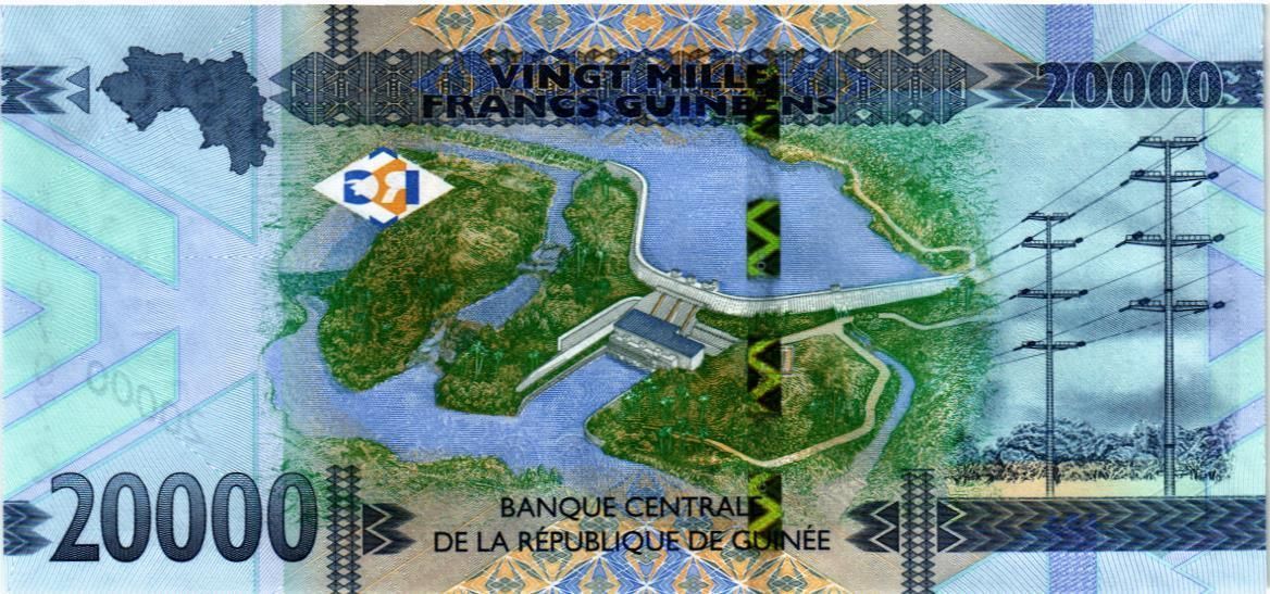 ГВИНЕЯ 20000 ФРАНКОВ 2