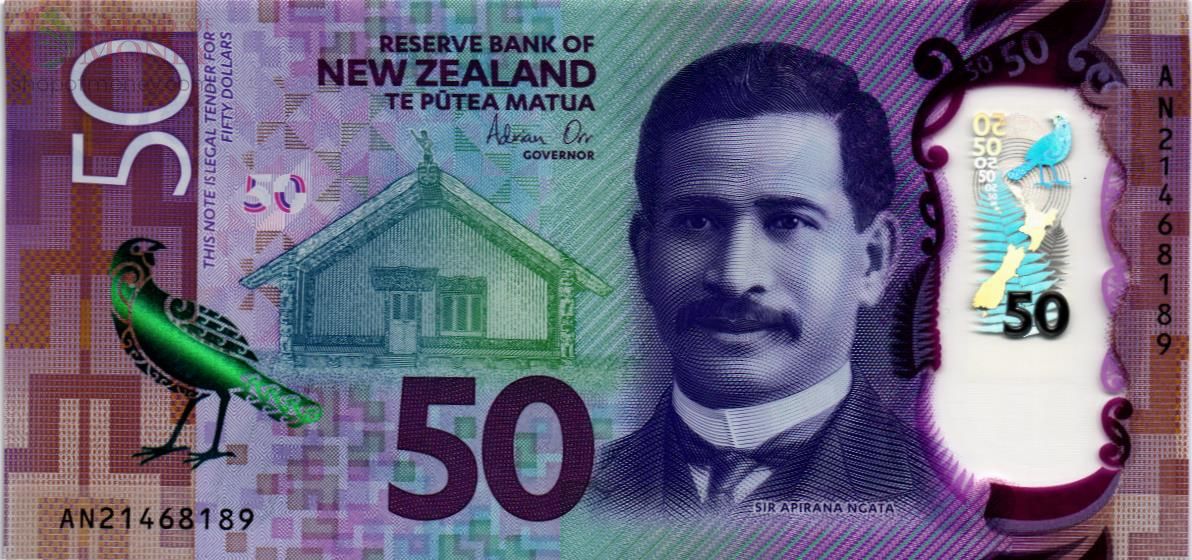 НОВАЯ ЗЕЛАНДИЯ 50 ДОЛЛАРОВ 1
