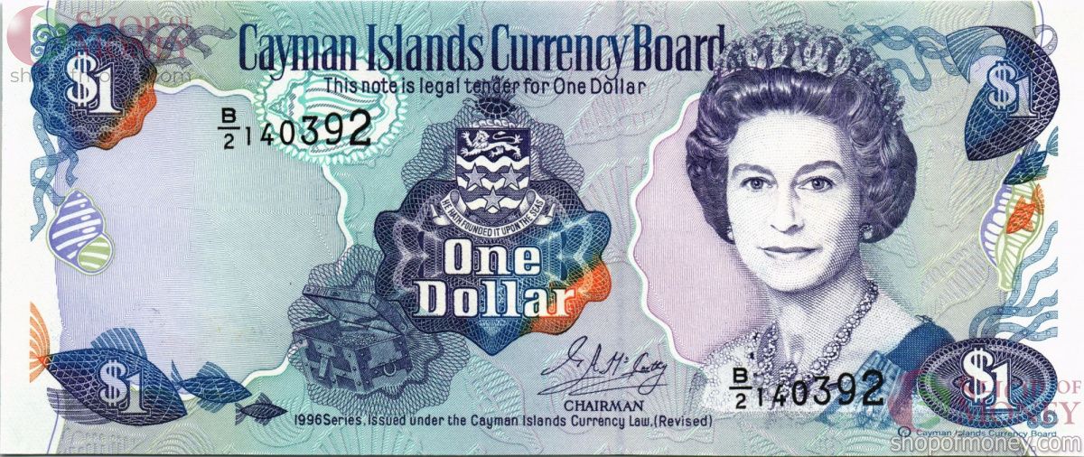 КАЙМАНОВЫ ОСТРОВА 1 ДОЛЛАР 1