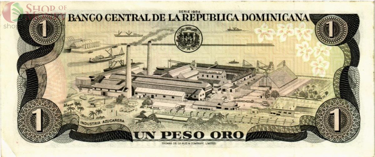 ДОМИНИКАНСКАЯ РЕСПУБЛИКА 1 ПЕСО 2