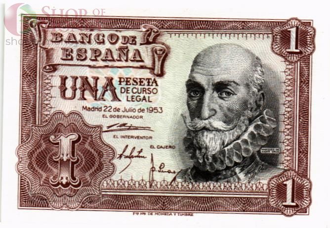 ИСПАНИЯ 1 ПЕСЕТА 1