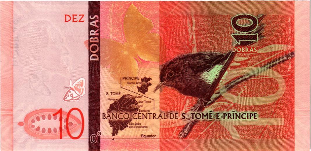 САН-ТОМЕ И ПРИНСИПИ 10 ДОБР (БУМАГА) 2