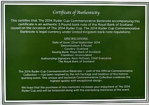 ШОТЛАНДИЯ 5 ФУНТОВ (В БУКЛЕТЕ) 2