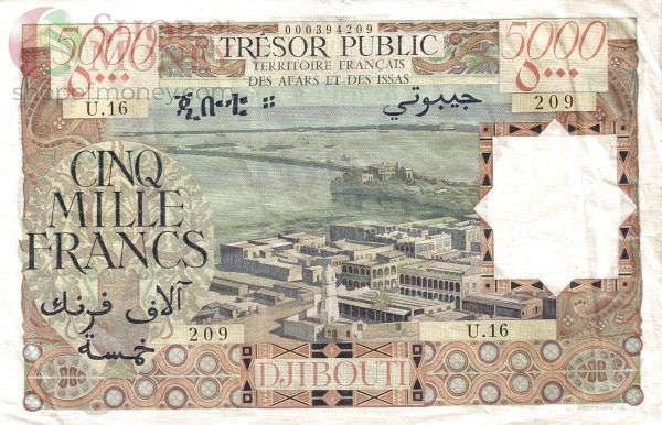 АФАР И ИССА 5000 ФРАНКОВ (ДЖИБУТИ) 1