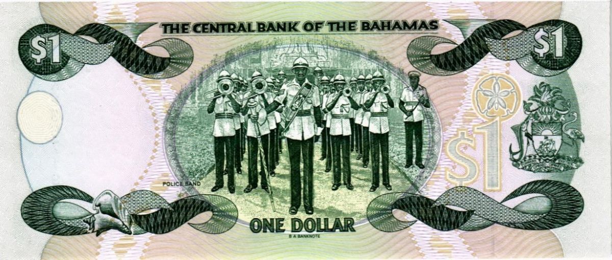 БАГАМСКИЕ ОСТРОВА 1 ДОЛЛАР 2