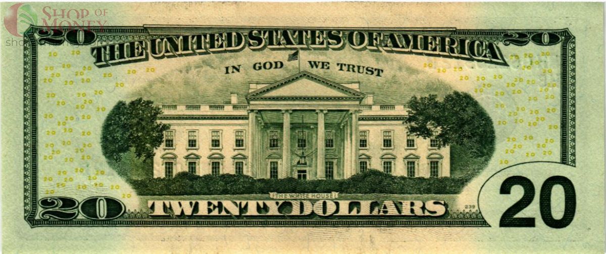 США 20 ДОЛЛАРОВ (H - СЕНТ-ЛУИС) 2