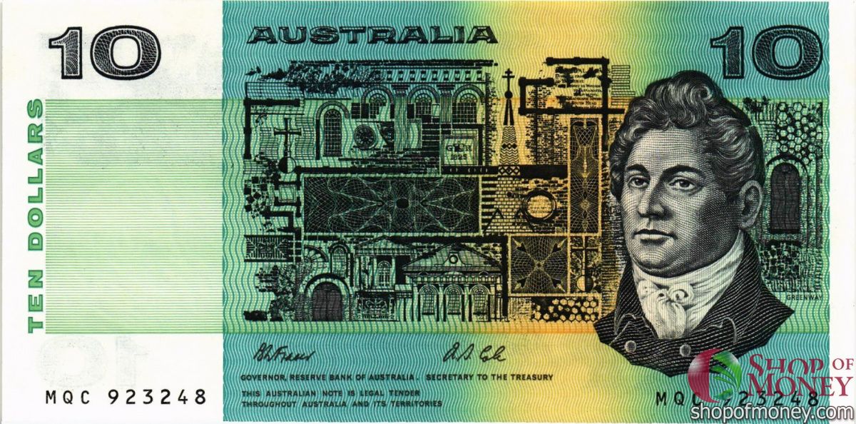 АВСТРАЛИЯ 10 ДОЛЛАРОВ 1