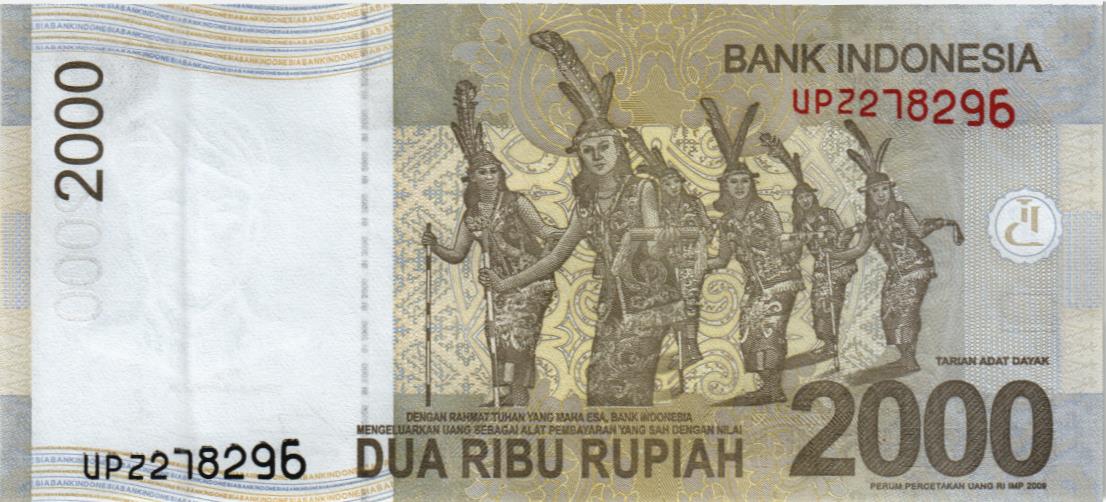 ИНДОНЕЗИЯ 2000 РУПИЙ 2