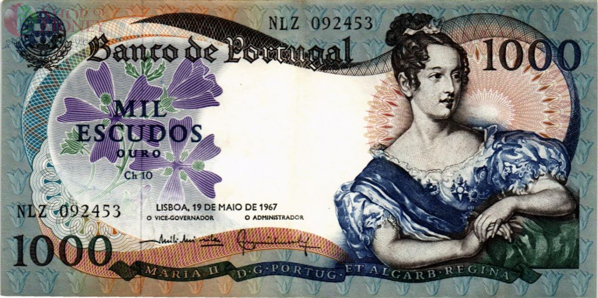 ПОРТУГАЛИЯ 1000 ЭСКУДО 1