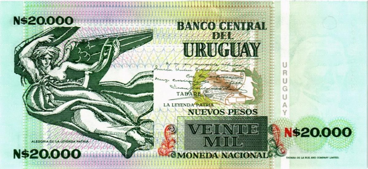 УРУГВАЙ 20000 ПЕСО 2