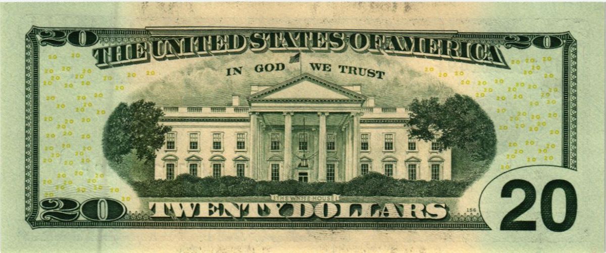 США 20 ДОЛЛАРОВ (B - НЬЮ-ЙОРК) 2