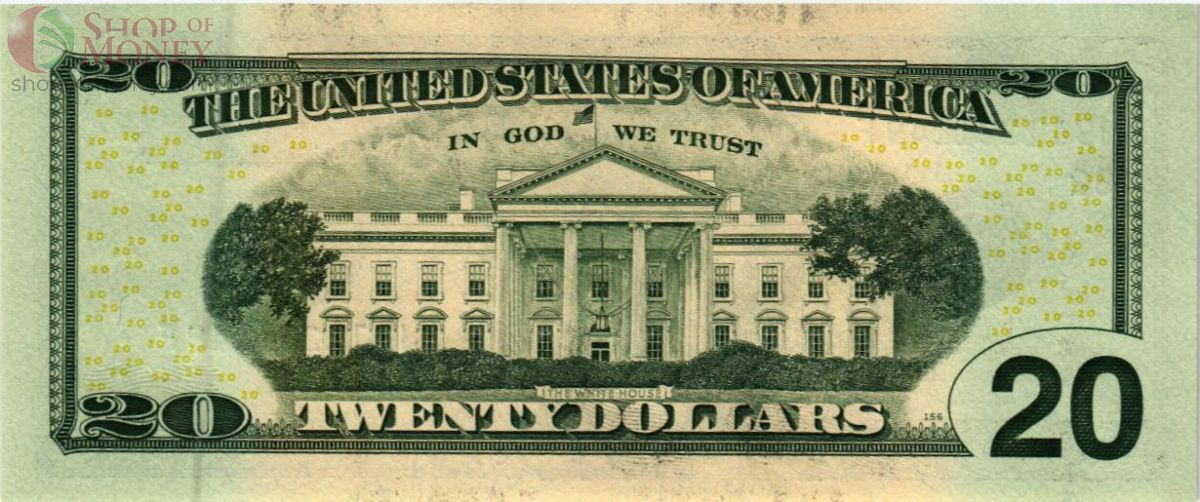 США 20 ДОЛЛАРОВ (B - НЬЮ-ЙОРК) 2