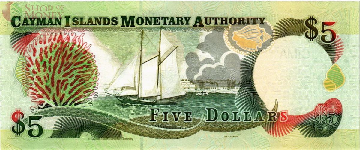 КАЙМАНОВЫ ОСТРОВА 5 ДОЛЛАРОВ 2