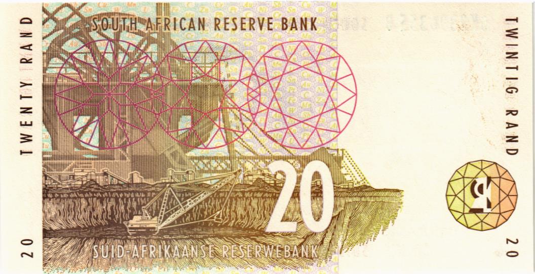 ЮАР 20 РАНД 2