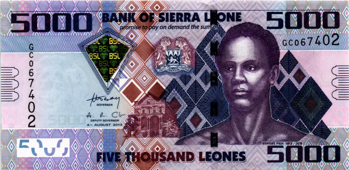 СЬЕРРА-ЛЕОНЕ 5000 ЛЕОНЕ 1