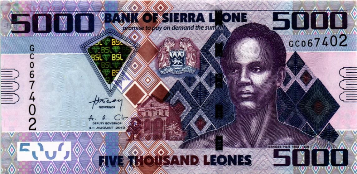 СЬЕРРА-ЛЕОНЕ 5000 ЛЕОНЕ 1