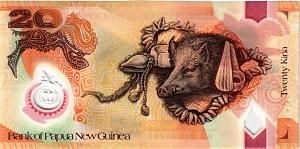 ПАПУА-НОВАЯ ГВИНЕЯ 20 КИНА 2