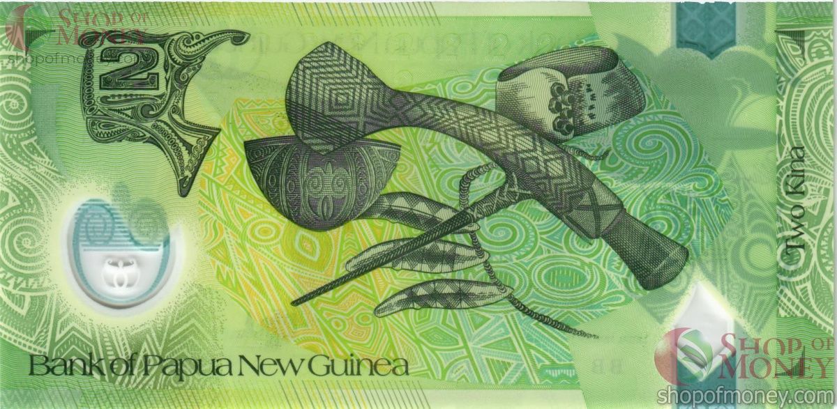 ПАПУА-НОВАЯ ГВИНЕЯ 2 КИНА 2