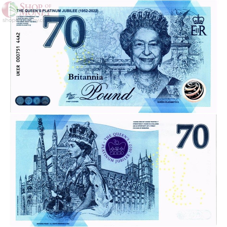 ВЕЛИКОБРИТАНИЯ/АНГЛИЯ НАБОР 1 ФУНТ (СУВЕНИРНЫЕ) 6