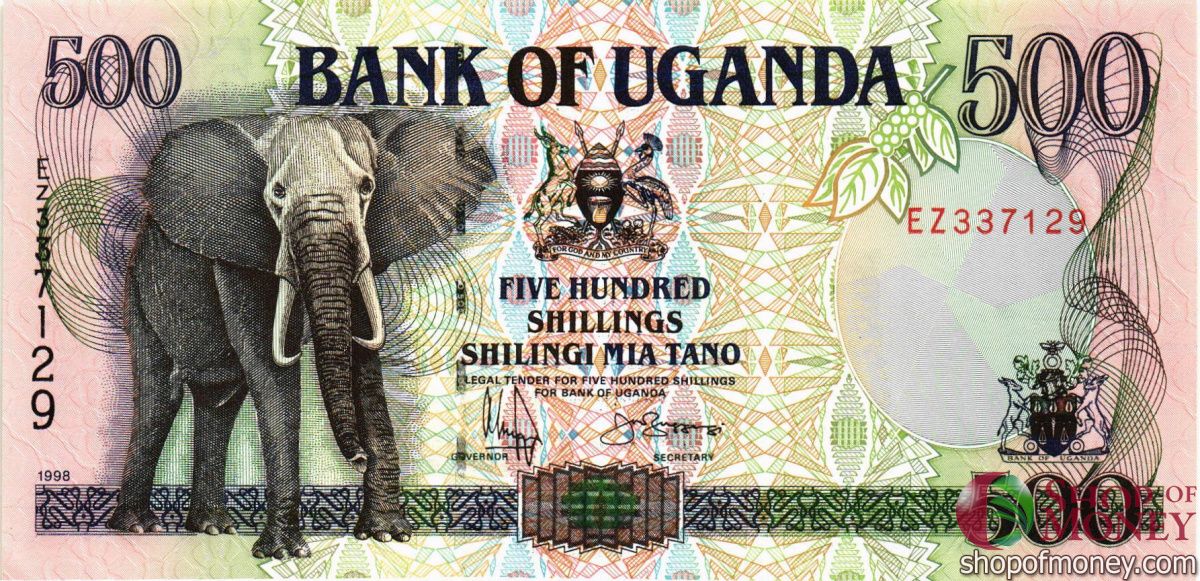 УГАНДА 500 ШИЛЛИНГОВ 1
