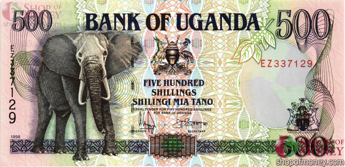 УГАНДА 500 ШИЛЛИНГОВ 1