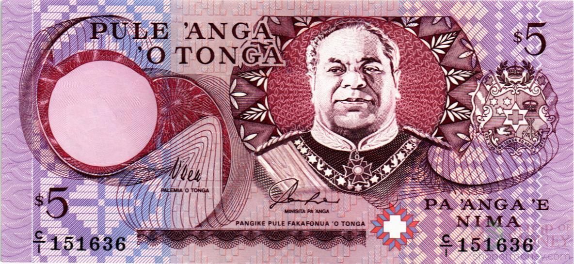 ТОНГА 5 ПААНГА 1