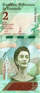 ВЕНЕСУЭЛА 2 БОЛИВАРА 1
