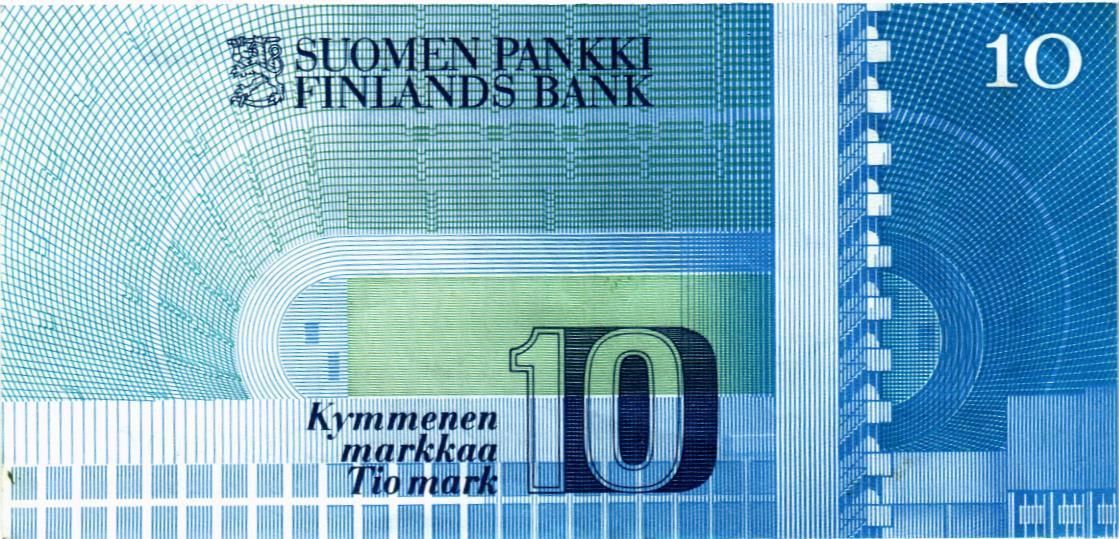 ФИНЛЯНДИЯ 10 МАРОК 2