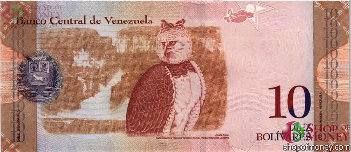 ВЕНЕСУЭЛА 10 БОЛИВАР 2