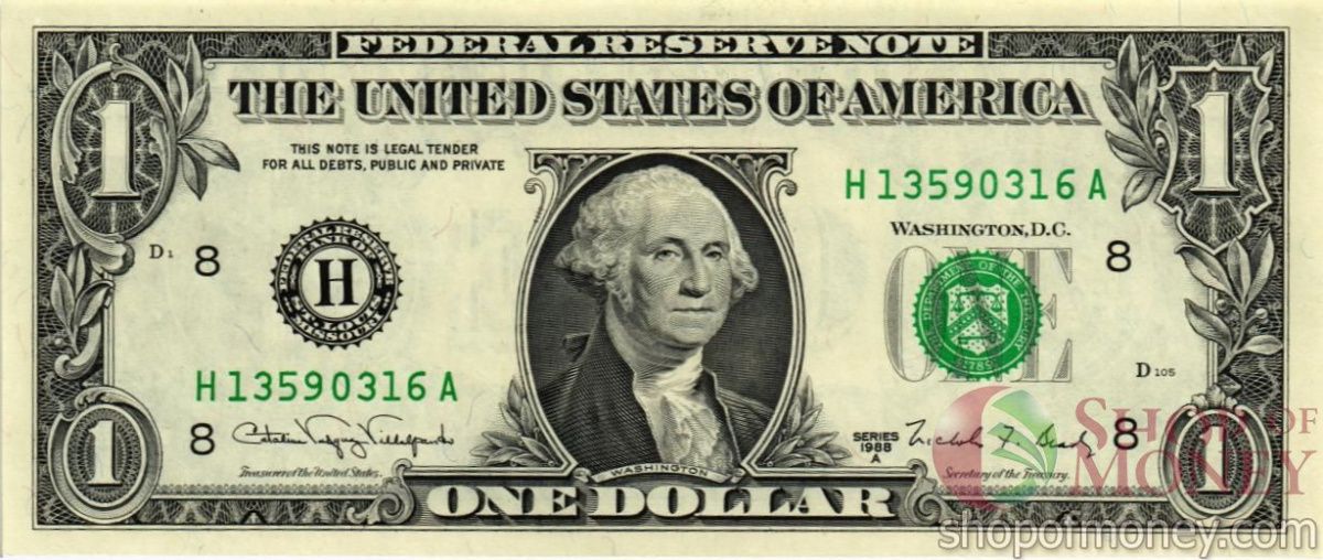 США 1 ДОЛЛАР 1