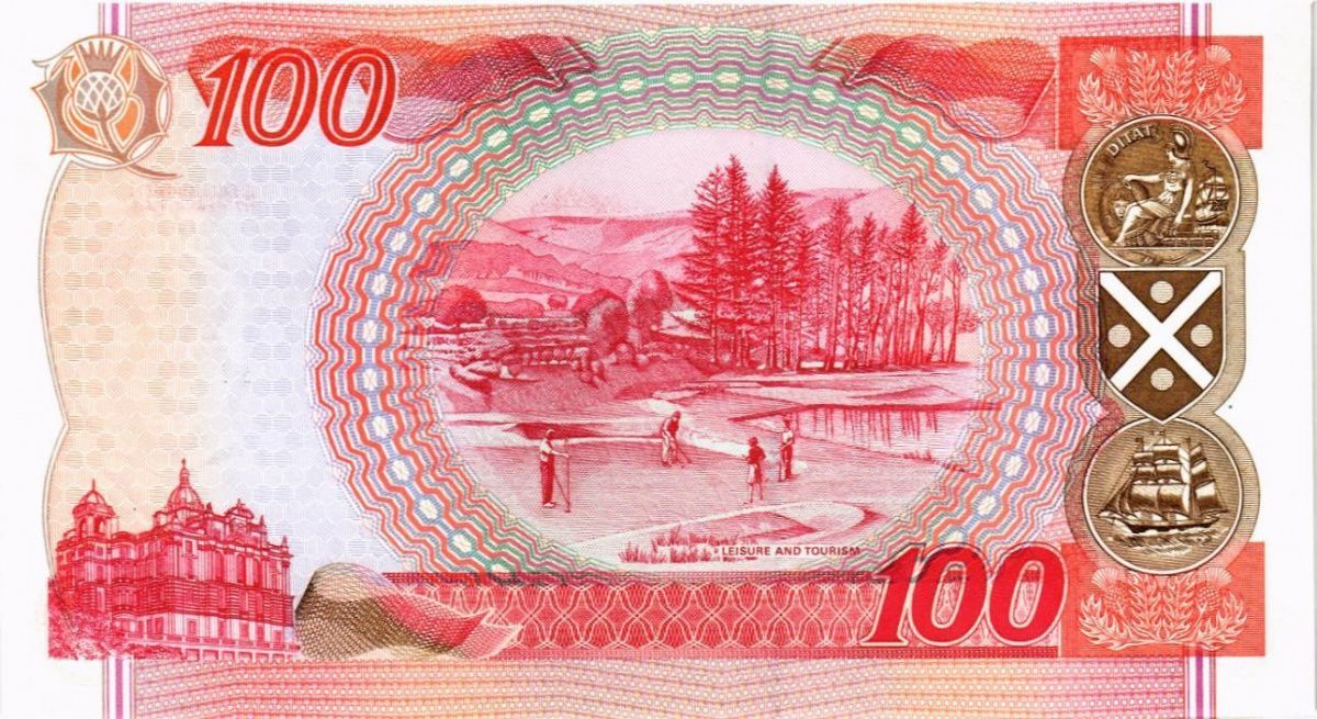 ШОТЛАНДИЯ 100 ФУНТОВ 2