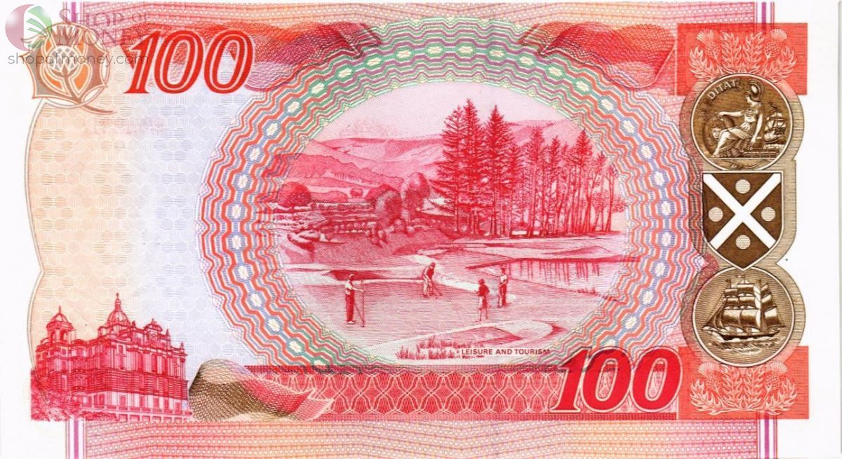 ШОТЛАНДИЯ 100 ФУНТОВ 2
