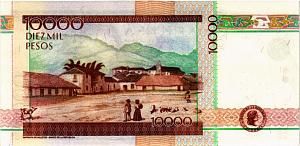 КОЛУМБИЯ 10000 ПЕСО (03.08.2010) 2