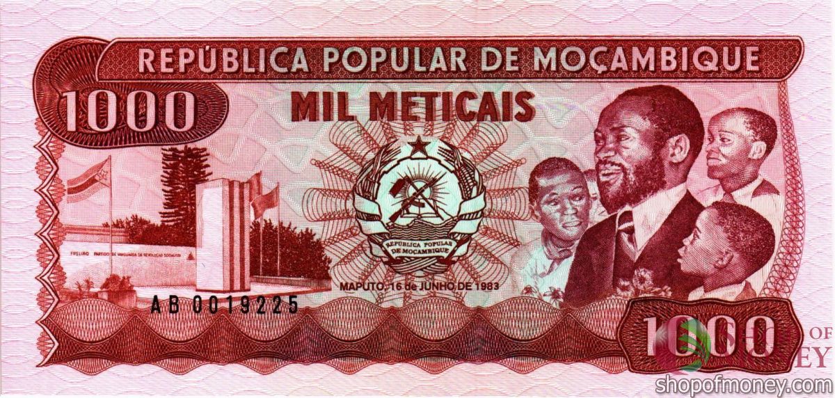 МОЗАМБИК 1000 МЕТИКАЛЬ 1