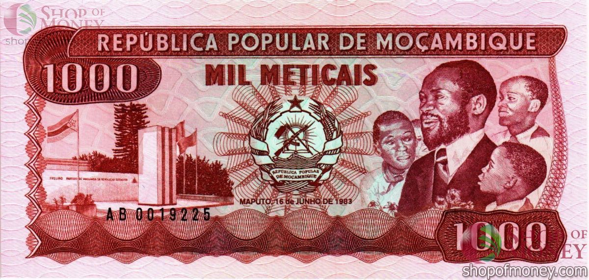 МОЗАМБИК 1000 МЕТИКАЛЬ 1
