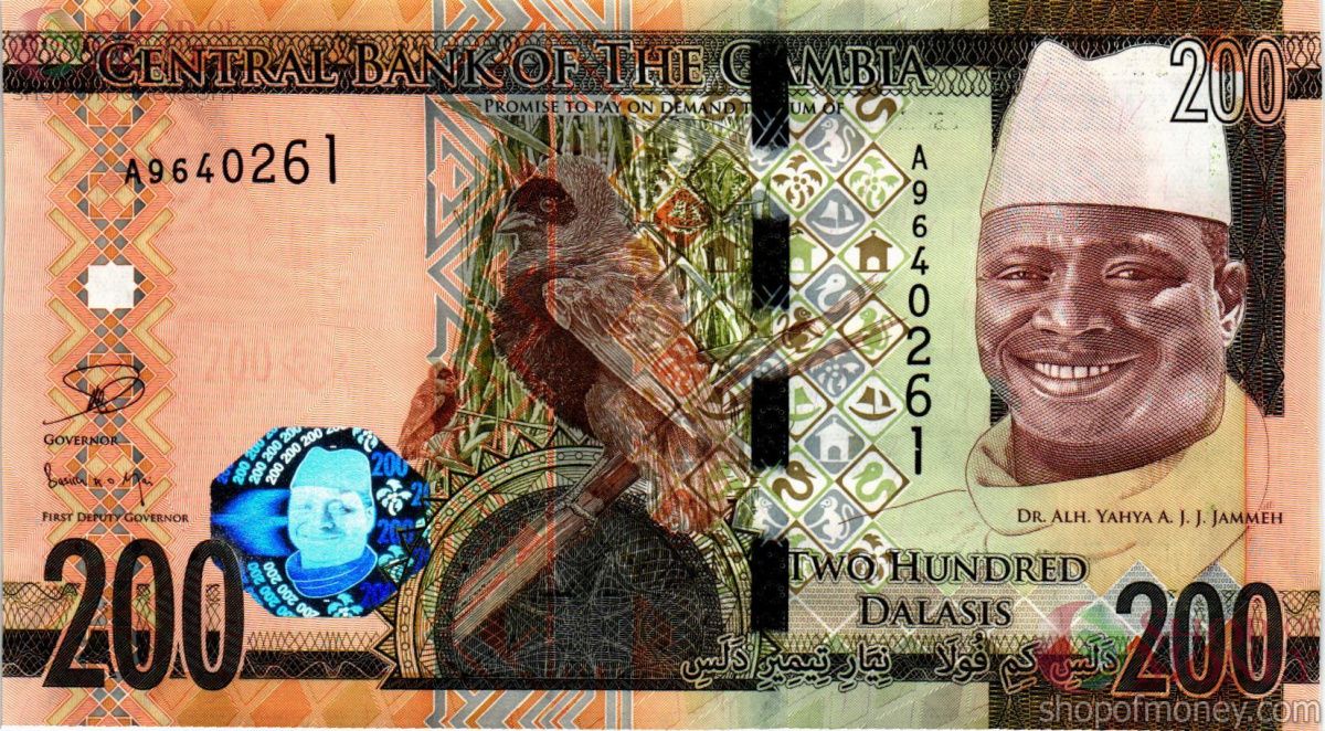 ГАМБИЯ 200 ДАЛАСИ 1