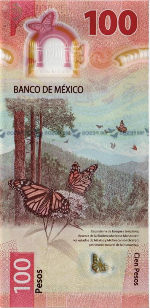 МЕКСИКА 100 ПЕСО (10.07.2023) 2