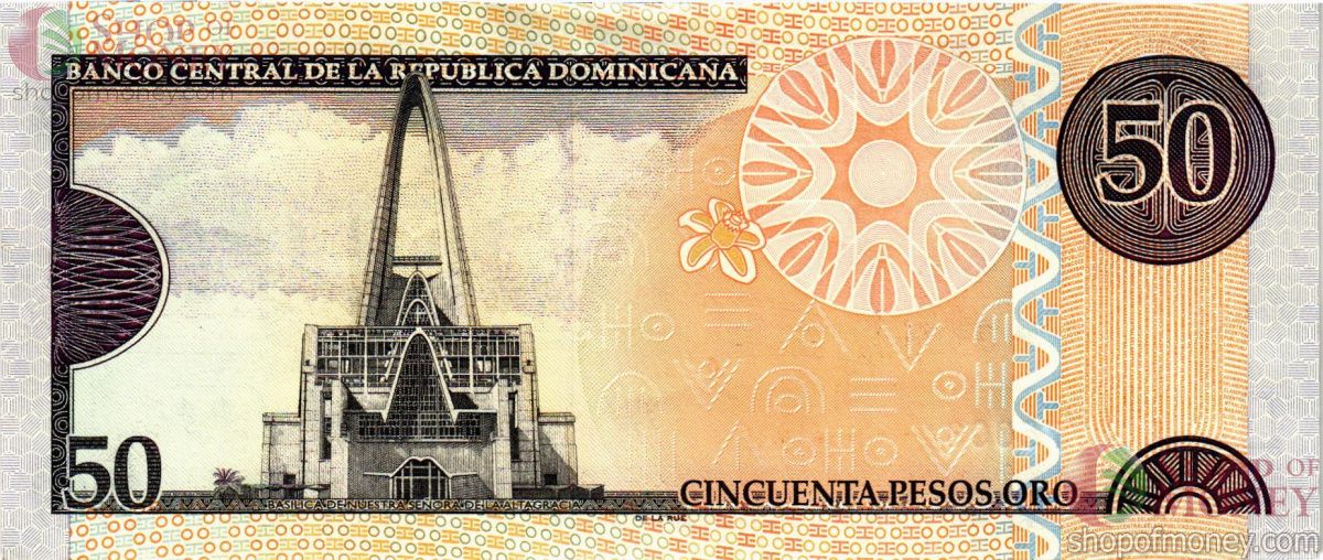 ДОМИНИКАНСКАЯ РЕСПУБЛИКА 50 ПЕСО 2