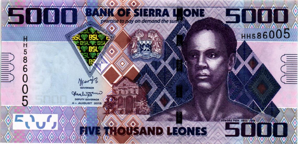 СЬЕРРА-ЛЕОНЕ 5000 ЛЕОНЕ 1