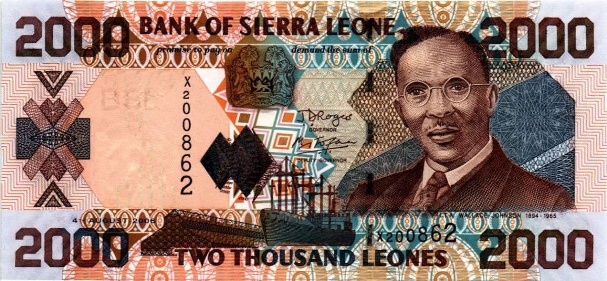 СЬЕРРА-ЛЕОНЕ 2000 ЛЕОНЕ 1