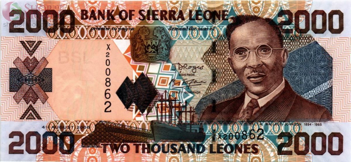 СЬЕРРА-ЛЕОНЕ 2000 ЛЕОНЕ 1