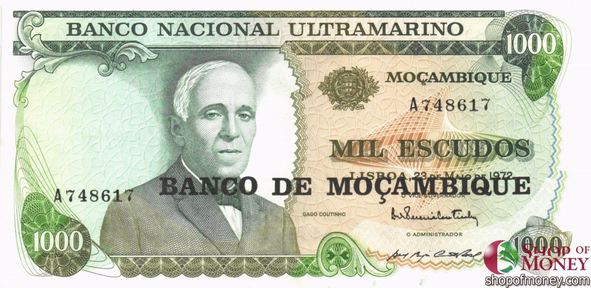 МОЗАМБИК 1000 ЭСКУДО 1