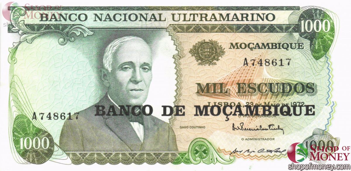МОЗАМБИК 1000 ЭСКУДО 1