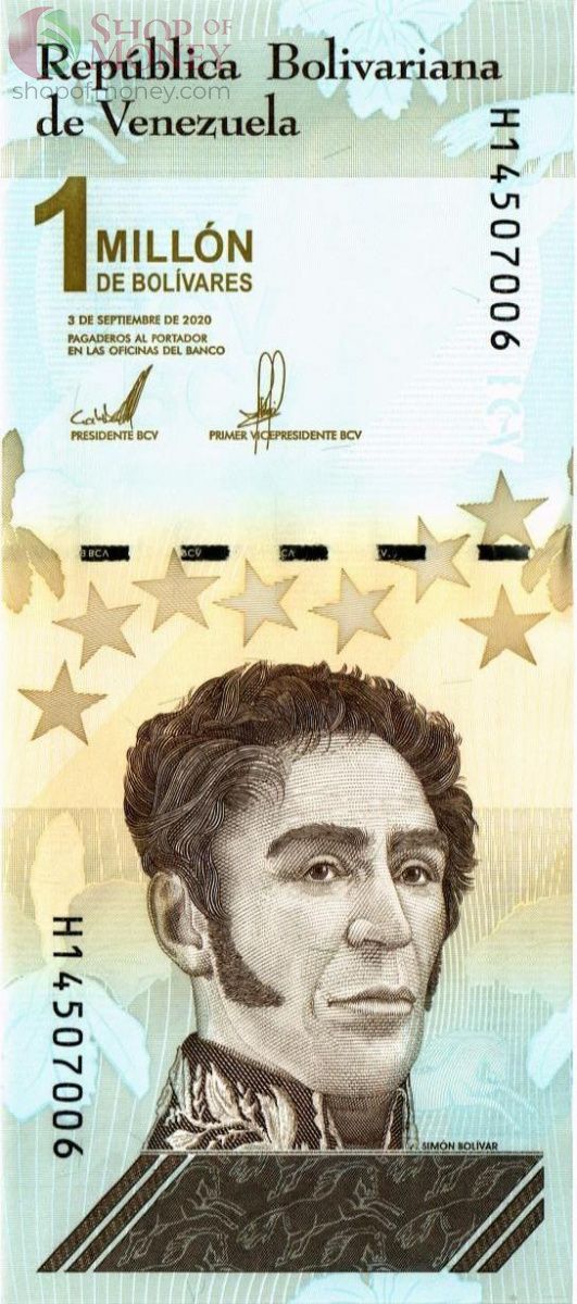 ВЕНЕСУЭЛА 1000000 БОЛИВАР 1