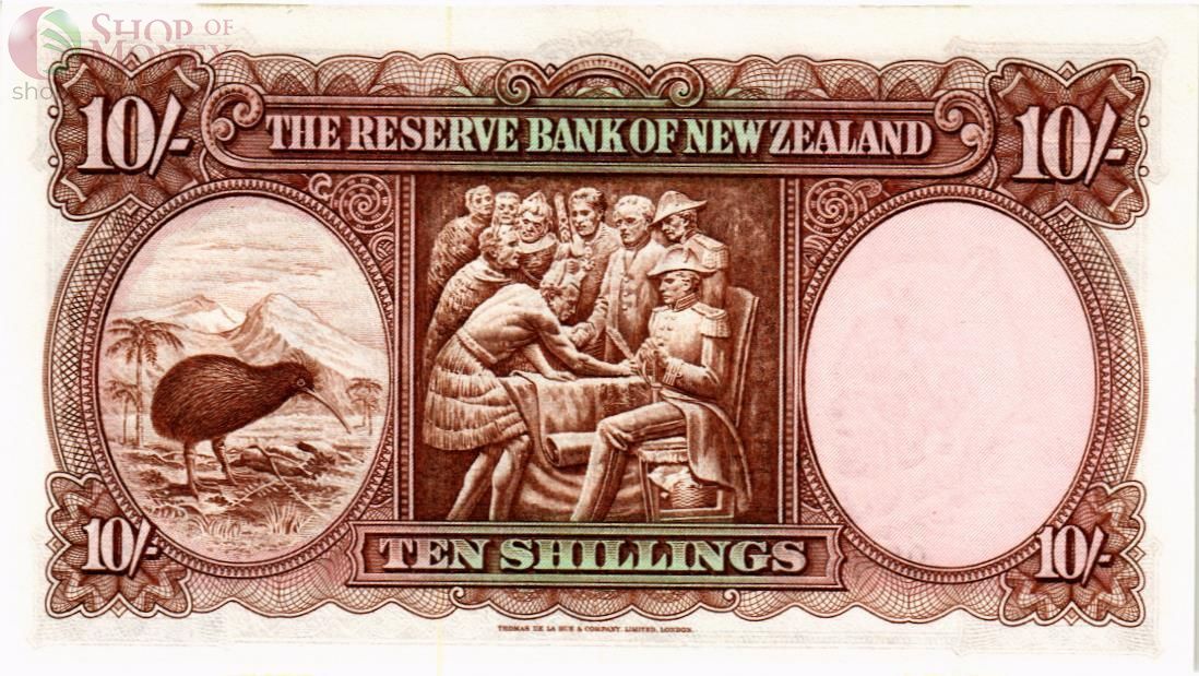 НОВАЯ ЗЕЛАНДИЯ 10 ШИЛЛИНГОВ 2